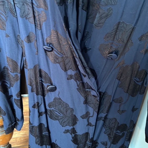 Dynamite Blue Floral Blazer - Picture 4 of 5